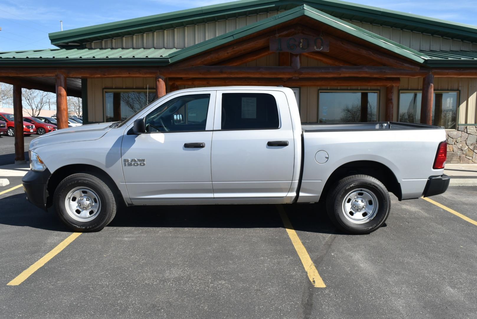 2015 Silver /Gray Ram 1500 Tradesman (1C6RR7KG7FS) with an 3.6L V-6 engine, 8-Speed Automatic transmission, located at 1600 E Hwy 44, Rapid City, SD, 57703, (605) 716-7878, 44.070232, -103.171410 - Photo#3